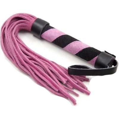 Toyz4Lovers Малък камшик с ресни Line Whip розов