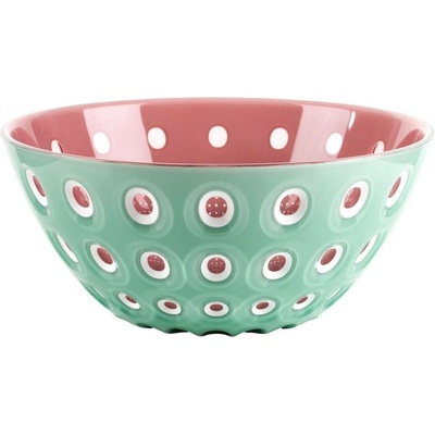 Guzzini LE MURRINE miska Matcha green/white/mauve 20 cm