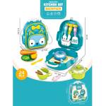 Armtoys ДЕТСКА КУХНЯ-РАНИЦА С КОТЛОН И ПРИБОРИ 24 ЧАСТИ - armtoys