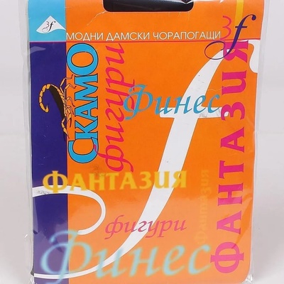 Еластичен чорапогащник в черно от микро мрежа