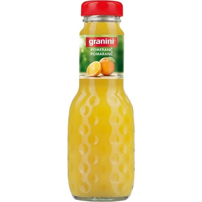 Granini Pomeranč 100% džus vratná láhev 24 x 200 ml