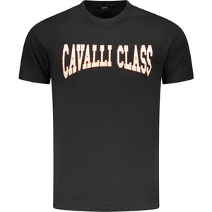 Cavalli class Тениска с къс ръкав за мъже cavalli class, Размер m, Цвят Черен (txt61ajd060_ne05051)