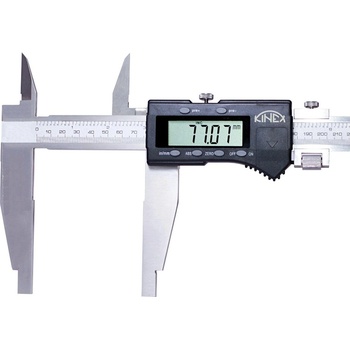 K-MET Дигитален шублер k-met 6044-05-200 - 500 мм, челюсти 200 мм, 0.01 мм (6044-05-200)