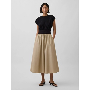 GAP Миди рокля с джобове GAP GAP | Bezhov | ЖЕНИ | XXS