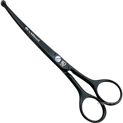 EKS Solingen Nůžky zahnuté s kulatou špičkou 16,5 cm