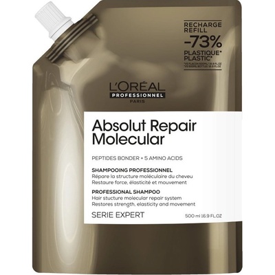L´oréal Professionnel Serie Expert Absolut repair Molecular Shampoo Šampon pro poškozené vlasy 500 ml