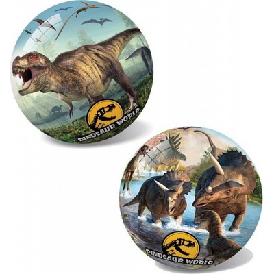 Míč 14 cm dinosaurus 12 ks
