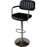 Bogdan Furniture Am Бар стол Кали со-13 кожа-черна
