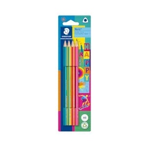 STAEDTLER Молив триъгълен Happy 4 броя