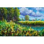 DIMEX ART Флизелинов фототапет картина - висока трева 375 x 250 см