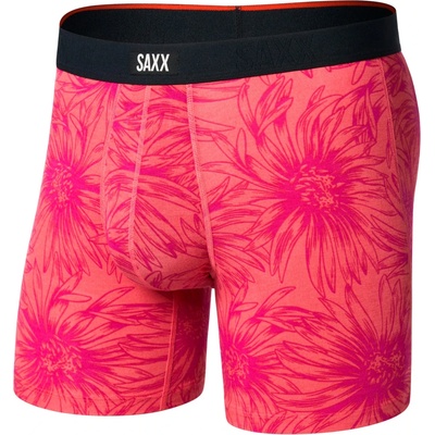 Saxx Мъжко синтетично термобельо Saxx Vibe Xtra Boxer Brief Fly Synthetic base layer - Big Daisy / Gumball - размер XL (014-2279-1814)