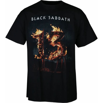 NNM Мъжки Black Sabbath тениска - 13 Tracklist - Черна - DRM12563400