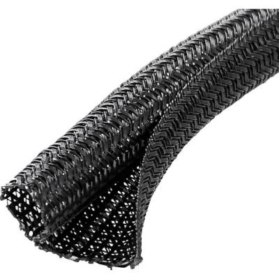 Quadrios 22CA164 22CA164, ochranný oplet polyester, 9 do 10 mm, čierna, metrový tovar