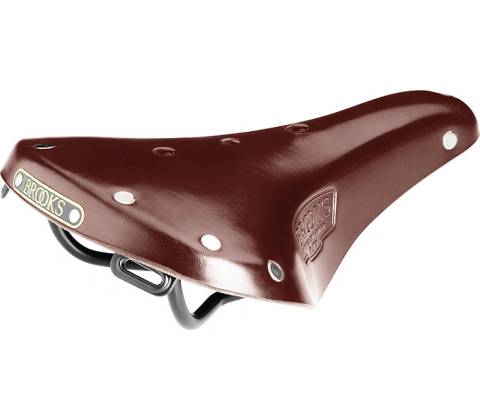 Brooks B17 Short hnědé