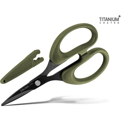 Delphin Nůžky s Vroubky BladeX Long Titan