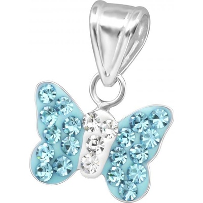 Mýl Stříbrné přívěsky na krk SW48K Labuť