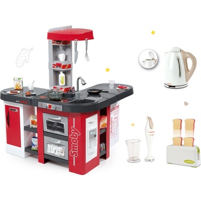 Smoby Set kuchynka Tefal Studio XXL s magickým bublaním a sada spotrebičov Tefal