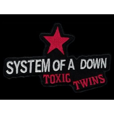 Nášivka SYSTEM OF A DOWN star vyšívaná zažehlovací