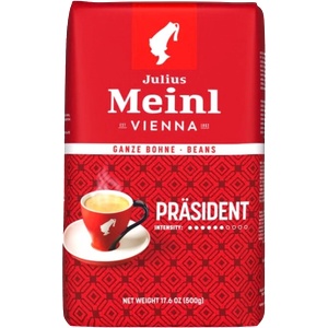 Julius Meinl Кафе на зърна Julius Meinl President, 500 г