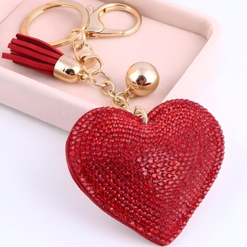 HARAHU Привесок Сърдечко - Червен kp2759 (2759)