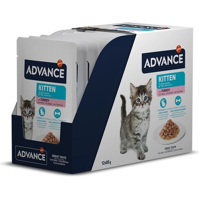 Advance Kitten Turkey 24 x 85 g