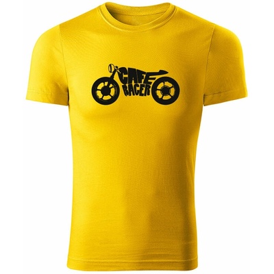 Tričko Cafe Racer pánske oranžová