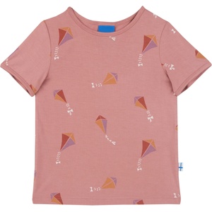 finkid Детска тениска Finkid Kid's Ilta Sun T-shirt - Peach - размер 80/90 (704-5778-0311)