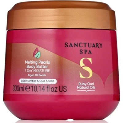 Sanctuary Spa Ruby Oud vyživujúce telové maslo 300 ml