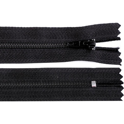 Prima-obchod Spirálový zip No 3 délka 18 cm autolock, barva 332 černá