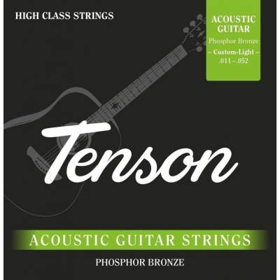 PURE GEWA - Tenson Phosphor Bronze.011-.052, Custom Light