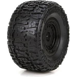 ECX Колело с гума (2): 1: 18 Ruckus