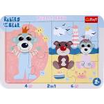 Trefl Пъзел в рамка Trefl 2 в 1 - Сладки бебета (80028) - baby
