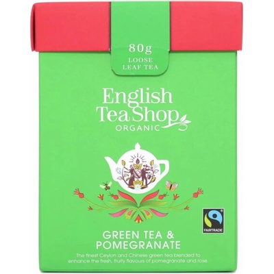 English Tea Shop Zelený čaj a granátové jablko 80g