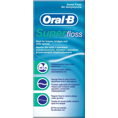 Oral-B Super floss 50 ks – Hledejceny.cz
