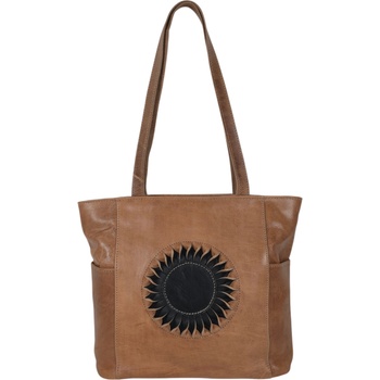 Кожена дамска чанта - Ivon