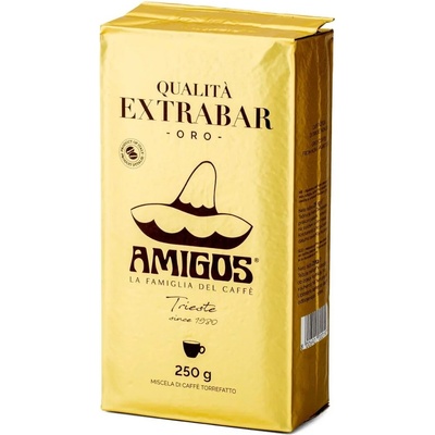 Amigos caffé Qualitá Extra Bar Oro mletá 250 g