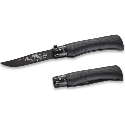 OLD BEAR - STAINLESS STEEL (PTFE COATING), BLACK LAMINATED HANDLE L 9303/21_MNN