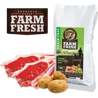Topstein Farm Fresh Lamb and Peas Grain Free 2 kg
