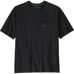Patagonia Men's Boardshort Logo Pocket Responsibili-Tee Размер: L / Цвят: черен