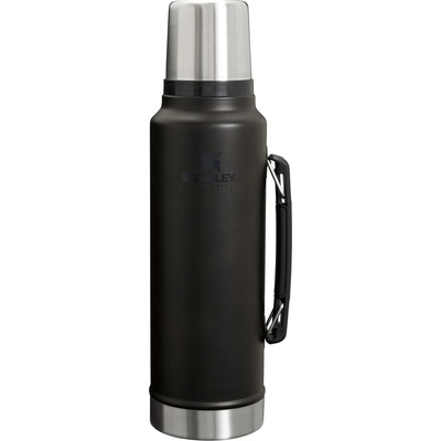 STANLEY 1913 Classic Legendary Thermos Bottle 1.4L - Thermos Keeps Hot or Cold for 40 Hours - Stainless Steel Thermos Flask - BPA Free - Dishwasher Safe - Matte Black - 10-08265-002
