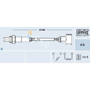 Lambda sonda FAE 77389
