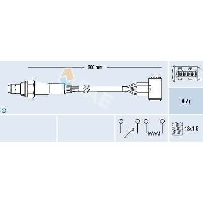 Lambda sonda FAE 77389