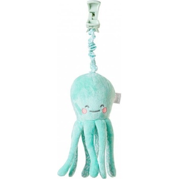 Saro Baby chobotnička s klipom Happy Sea mint