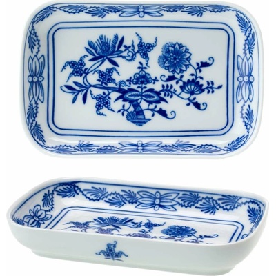 Český porcelán Dubí miska AERO velká 18 x 11 cm cibulák