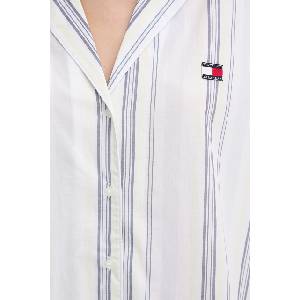 Tommy Hilfiger пижама тип риза дамска от памук (UW0UW06549)