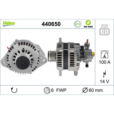 Alternátor VALEO 440650