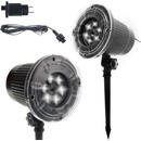 ISO 9579 LED Projektor vonkajšie snehové vločky
