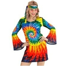hippie batikované