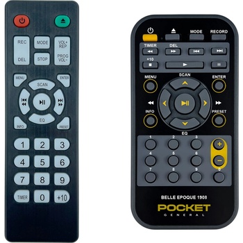 GENERAL AUNA BELLE EPOQUE 1908 v2 - дистанционно управление дубликат (BELLE EPOQUE 1908 v2)