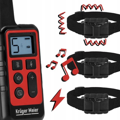 Kruger Meier Elektrický látkový obojek pro psy univerzální velikost